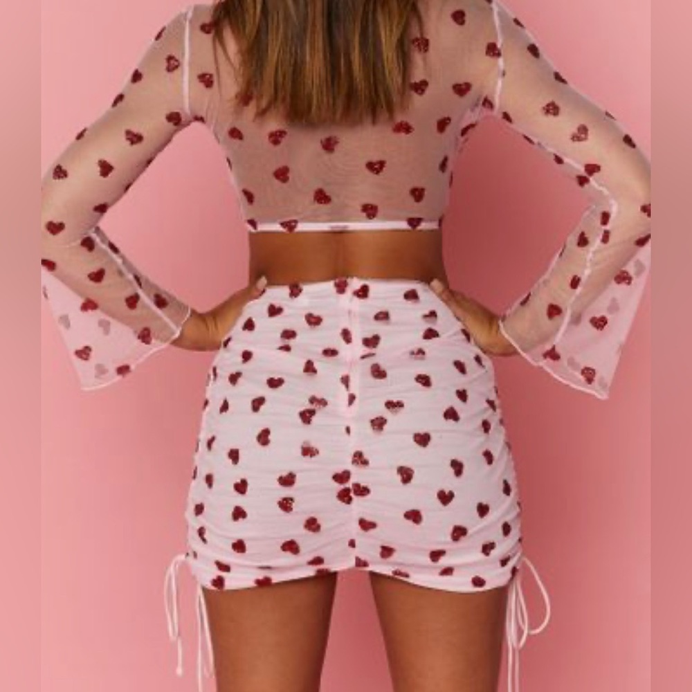 Beginning Boutique “Fall in Love” Festival skirt!